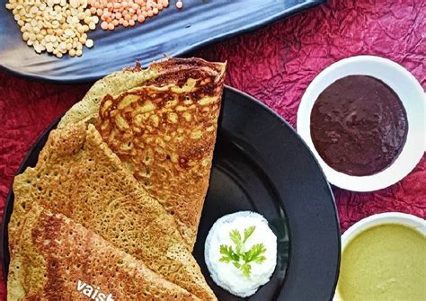 Daal Dosa Lentils Dosa Recipe By Vaishali Suhas Cookpad