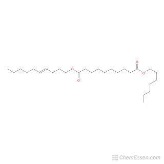 Sebacic Acid Dec Enyl Heptyl Ester Structure C H O Over