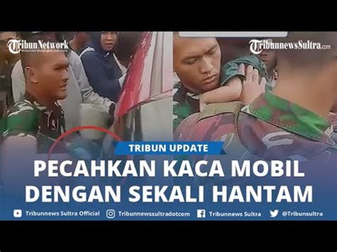 Viral Aksi Heroik Anggota Tni Selamatkan Bocah Terjebak Dalam Mobil