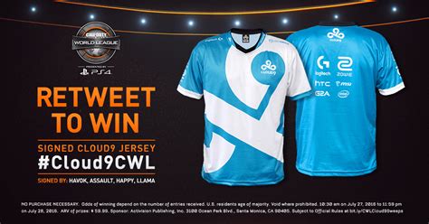 Cloud9 Jersey Giveaway