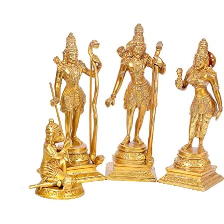 Buy Dattatreya Brass Shri Ram Darbar Statue Idol Ram Darbar Rama Height