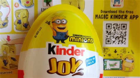 Kinder Joy Minions YouTube