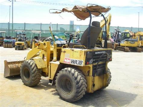 Used Komatsu WA30 1 Wheel Loaders Year 1982 For Sale Mascus USA