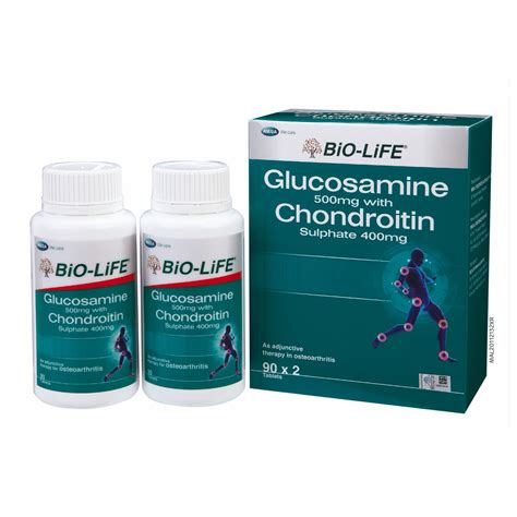 Bio Life Glucosamine With Chondroitin Tablets 2×90s Medimart