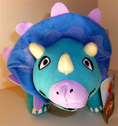 Dinosaur Train: Triceratops Plush! ERROR Card! CHASE!