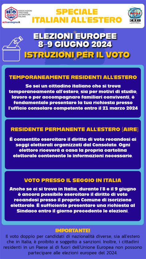 Elezioni Europee Istruzioni Per Il Voto Degli Italiani Allestero