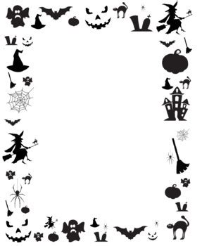 Halloween Page Border