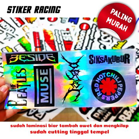 Jual STIKER RACING MOTOR HOLOGRAM STIKER RACING MOTOR HEREX PRINT