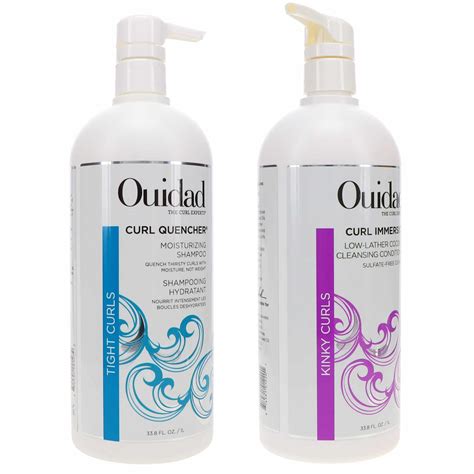 Ouidad Curl Quencher Moisturizing Shampoo Oz Curl Immersion Low