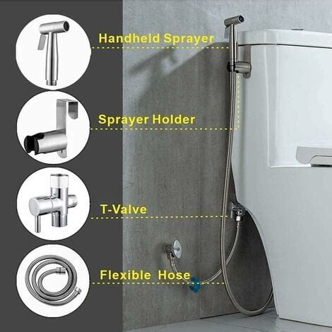 Bidet Sprayer For Toilet Handheld Bidet Sprayer Stainless Steel Spray