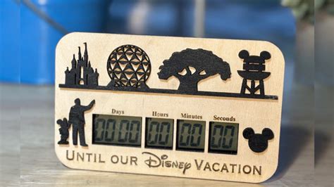 Walt Disney World Countdown Clock For Your Next Disney Vacation! | Chip ...