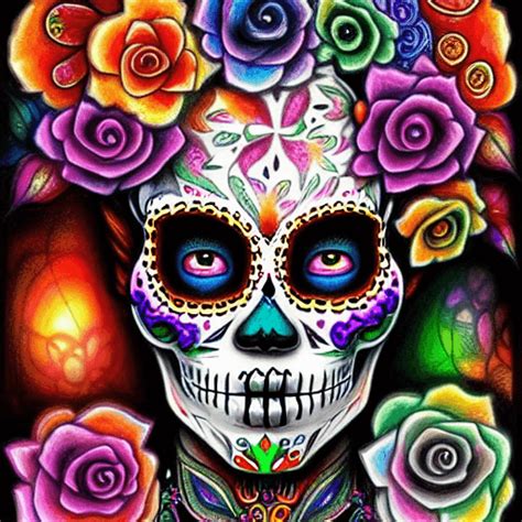 Dia De Los Muertos Art