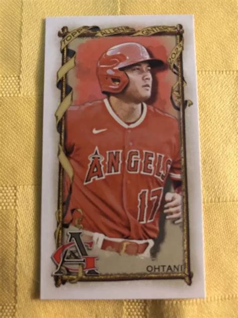 Topps Allen Ginter Shohei Ohtani Los Angeles Angels Mini