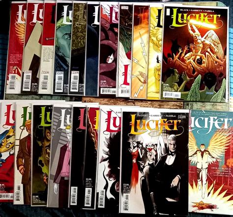 Vertigo Lucifer Vol 2 Black 1 19 Complete TPB Cold Heaven Hobbies