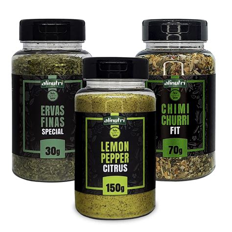 Kit Ervas Finas Chimichurri Lemon Pepper Shopee Brasil