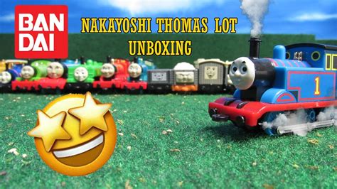 Bandai Nakayoshi Thomas Lot Unboxing YouTube