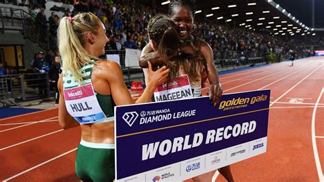 Faith Kipyegon Breaks Women S M World Record With Laura Muir Second