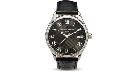 Frederique Constant Classics Index Automatic Mm In Schwarz F R Herren