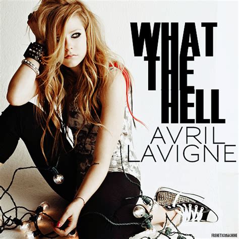 What The Hell FanMade Single Cover Avril Lavigne Fan Art 18130116