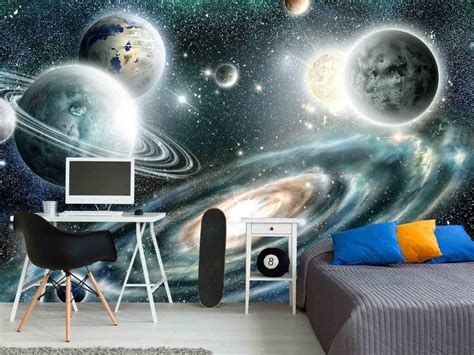 Space Mural | 9 Room Ideas: Outer Space Interior Design | About Murals