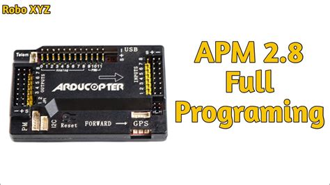 How To Programing Apm Flight Controller With Mission Planner Youtube