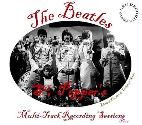 The Beatles Sgt Pepper Multi Track Sessions Plus Original Etsy The