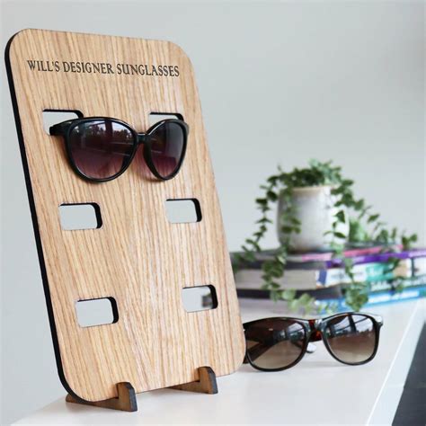 Personalised Sunglasses Holder Stand By Perfect Personalised Ts