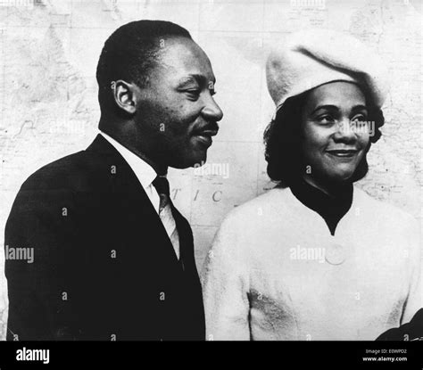 Martin Luther King, Jr. with wife Coretta Scott King Stock Photo - Alamy