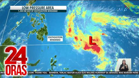 PAGASA Namataang LPA Posibleng Pumasok Sa PAR Ngayong Gabi O Bukas