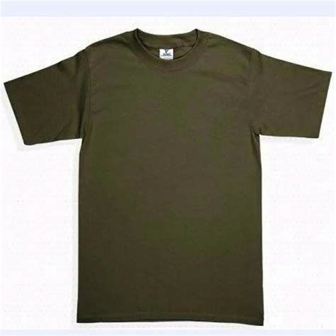 Camiseta Algodón Verde TIENDA MILITAR Comando Elite