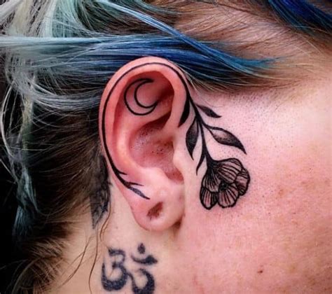 Top 48 Tatuajes En La Oreja Para Mujer Abzlocal Mx