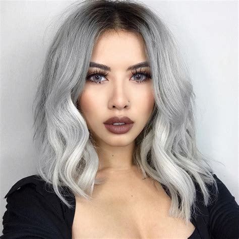 28 Inspiring Silver Hair Color Ideas Hair Hair Hair Hair Styles 2016 Silver Ombre Hair