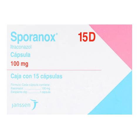 Compra Sporanox D Itraconazol Mg Con C Psulas En Prixz