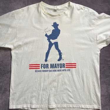 Unkwn RARE Naked Cowboy For Mayor Signed Double Stit Gem