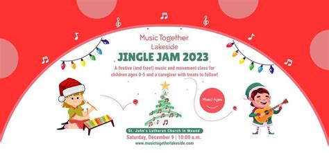 Jingle Jam 2023 With Music Together Lakeside St Johns Lutheran Church