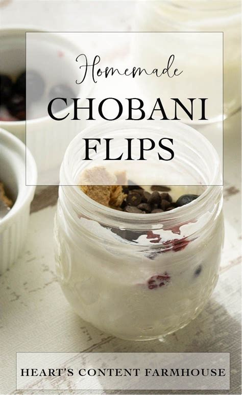 Make Your Own Chobani Flips Yogurt