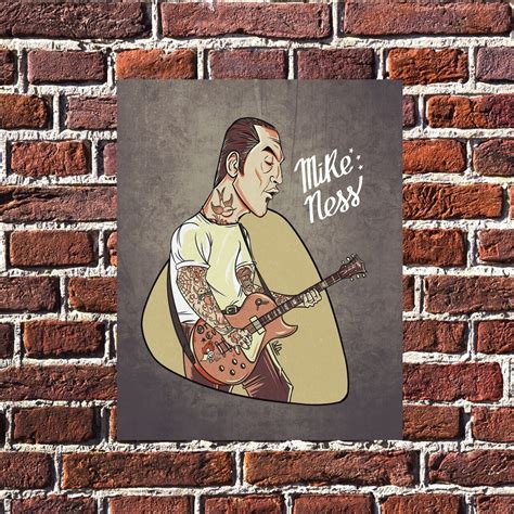 Social Distortion Art Print Social Distortion Poster Mike Etsy