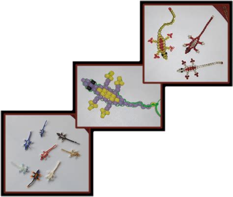 Bead Lizards by ChimeraDragonfang on DeviantArt