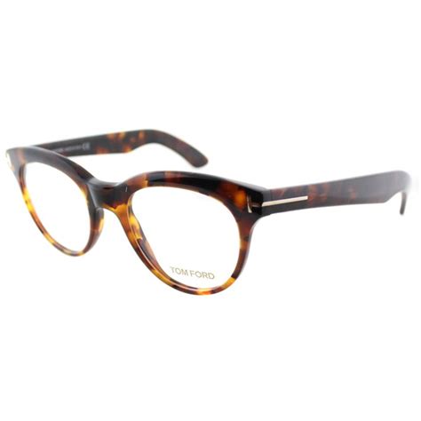 Shop Tom Ford Rx Tf5378 052 49 Fr Havana 49 Mm Oval Eyeglass Frames Free Shipping Today