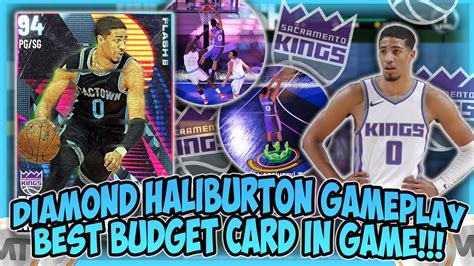 Nba K Diamond Tyrese Haliburton Gameplay Best Budget Card In