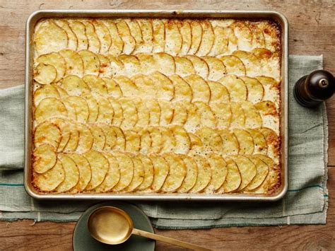 All Crust Sheet Pan Scalloped Potatoes Recipe Food Network Kitchen