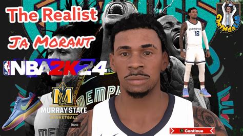 The Realist Ja Morant Nba 2k24 Face Creation Kobe Bryant Edition 🔥🔥