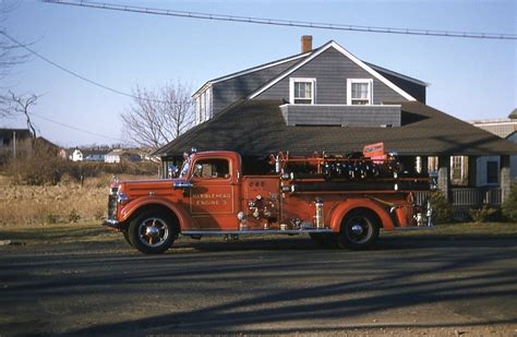 Marblehead Mack Fire Engine In 1955 Ed Flickr