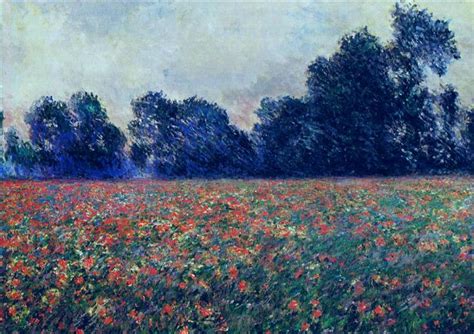 Poppies At Giverny 1887 Claude Monet WikiArt Org