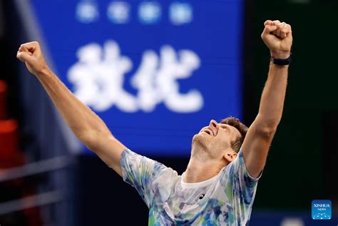 Hurkacz Beats Rublev To Win Atp Shanghai Masters Title Xinhua