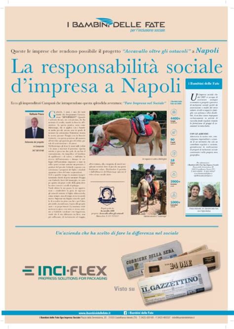 La responsabilità sociale dimpresa a Napoli Inci Flex