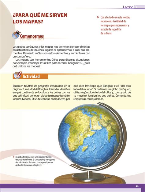 Geografia Quinto Grado Libro Gratis