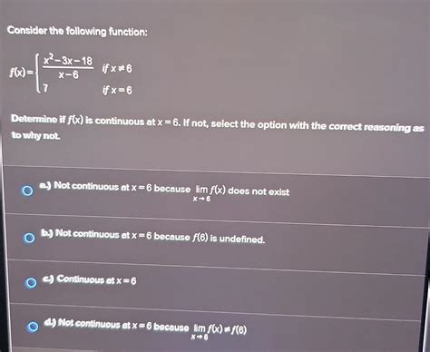 Solved Consider The Following Function Fx X−6x2−3x−187