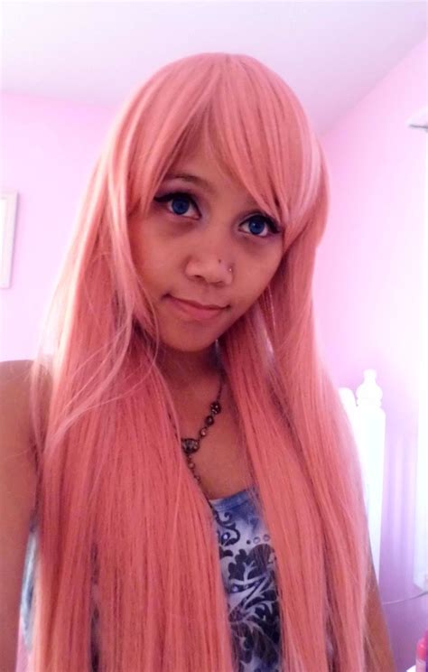 Lynn Lynn's Happiness and Pleasure: cosplay pink wig :)