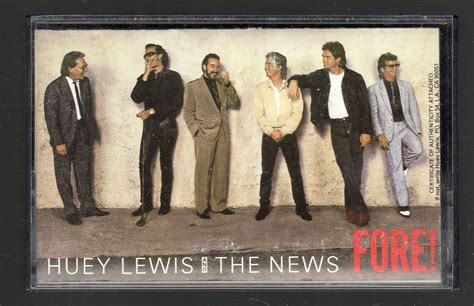 Huey Lewis And The News Fore Cassette Tape